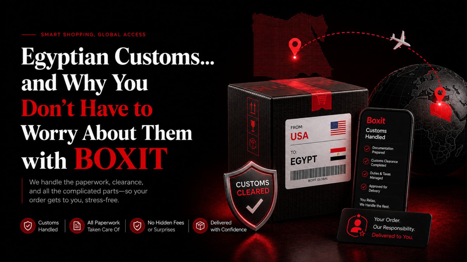 Egyptian Customs… and Why You Don’t Have to Worry About Them with BOXIT