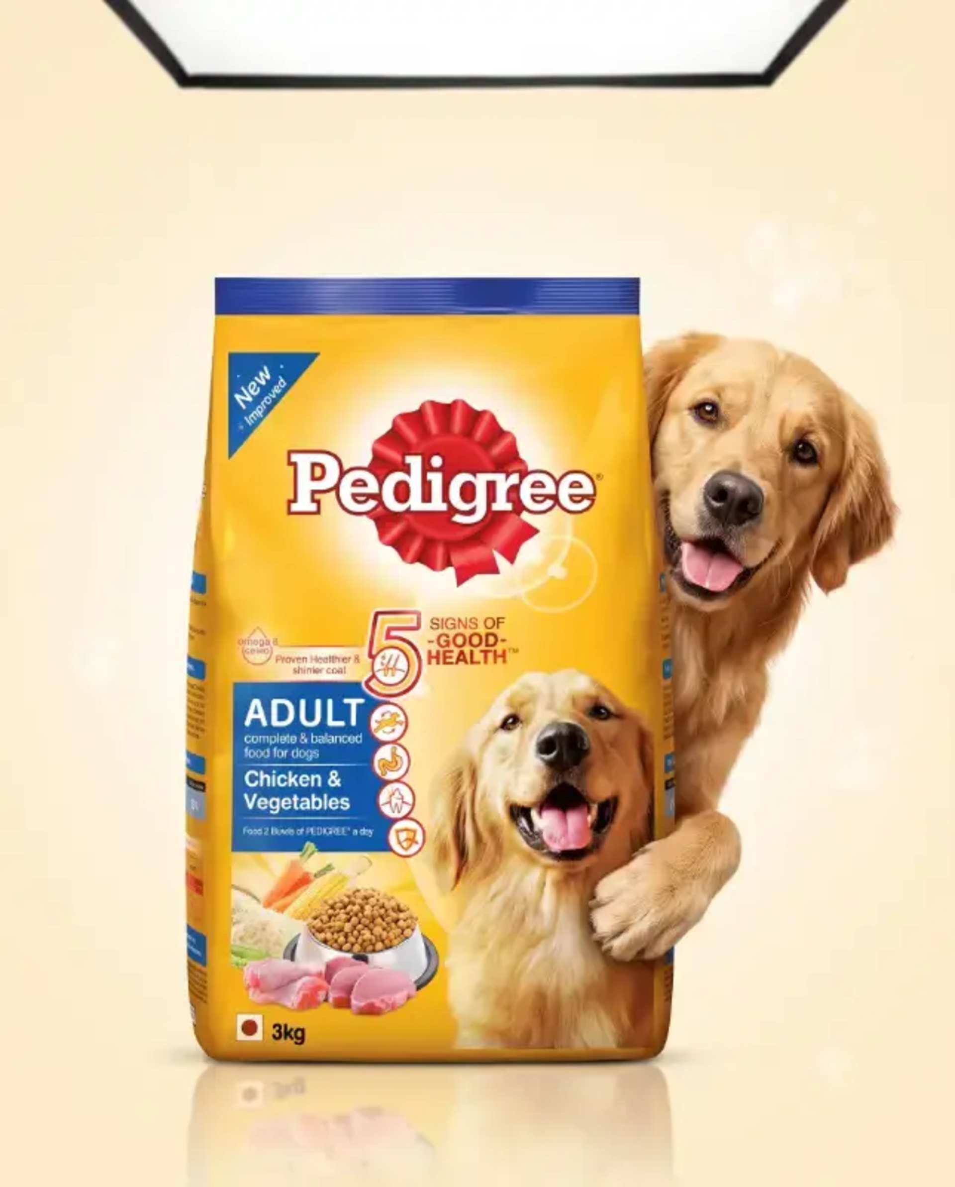 Heartwarming Pet Food Ad: Dog Behind Product Studio - AI Prompt by Prompts Hub Heartwarming Pet Food Ad: Dog Behind Product Studio prompt - Pet product photography, Commercial studio ad, Dog food advertising, Animal product campaign, Realistic pet photography, Luxury product branding, High-end studio shot, Pet care marketing, Professional studio lighting, Adorable dog image