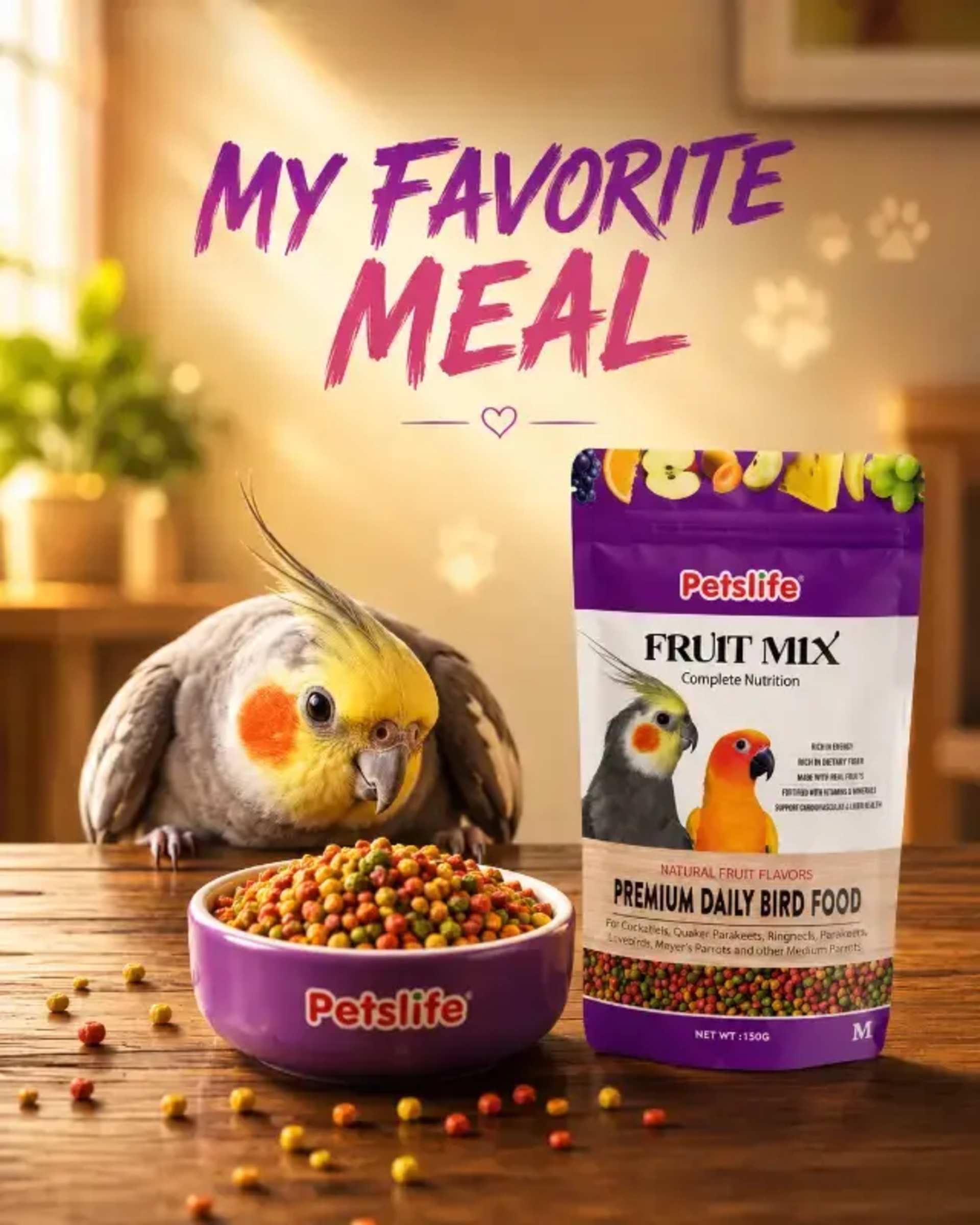 Heartwarming Pet Food Ad: Eager Pet Awaits Meal - AI Prompt by Prompts Hub Heartwarming Pet Food Ad: Eager Pet Awaits Meal prompt - Pet food advertisement, Luxury pet food campaign, Professional pet photography, Animal product shoot, Pet mealtime photography, Heartwarming pet ad, Studio product photography, Premium brand commercial, Waiting for food pet, Home interior pet photo
