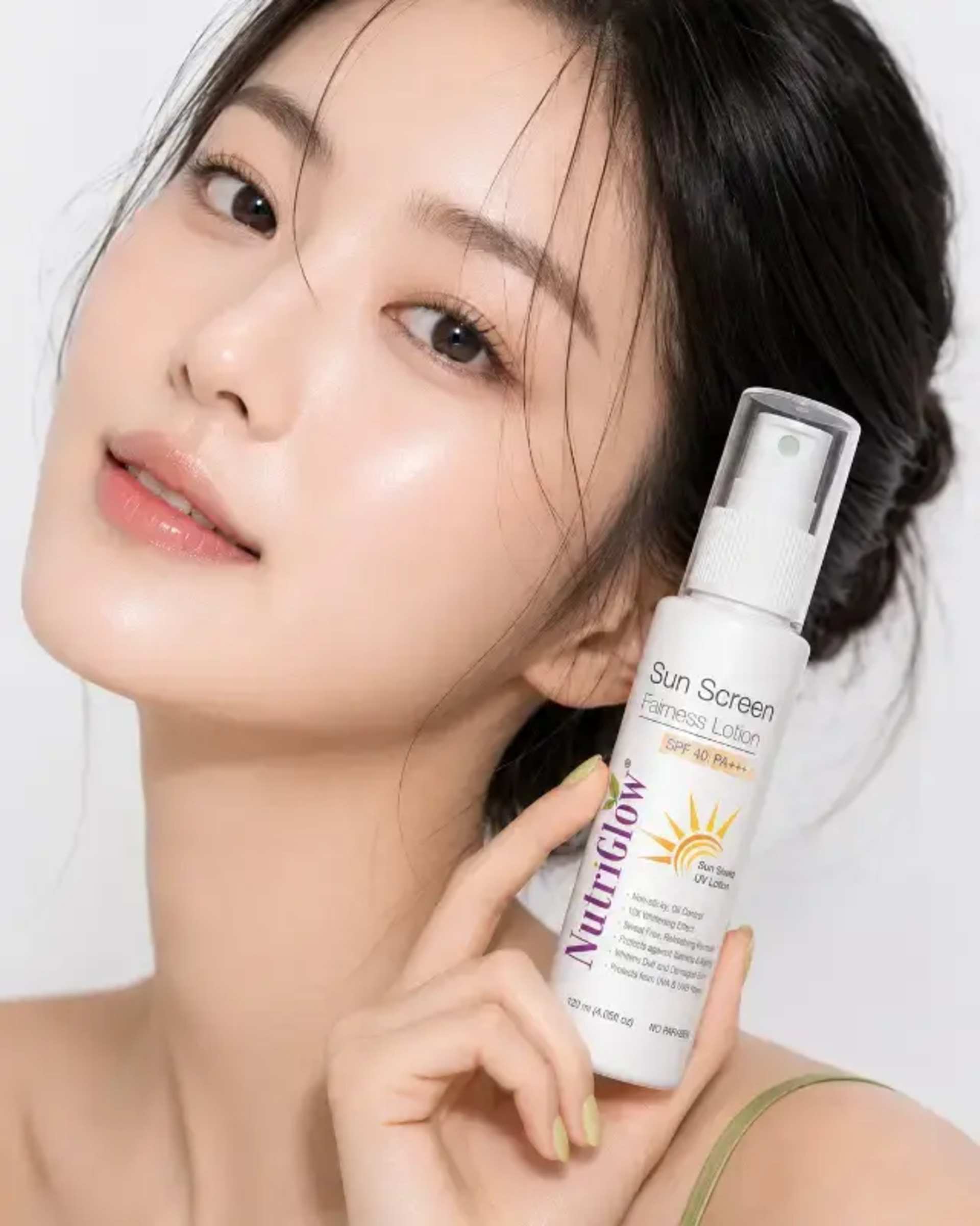 Korean Skincare Ad: Custom Product Visual prompt - Korean Skincare, East Asian Beauty, AI Ad Creative, Product Photography, Beauty Marketing, Midjourney Prompt, Skincare Advertisement