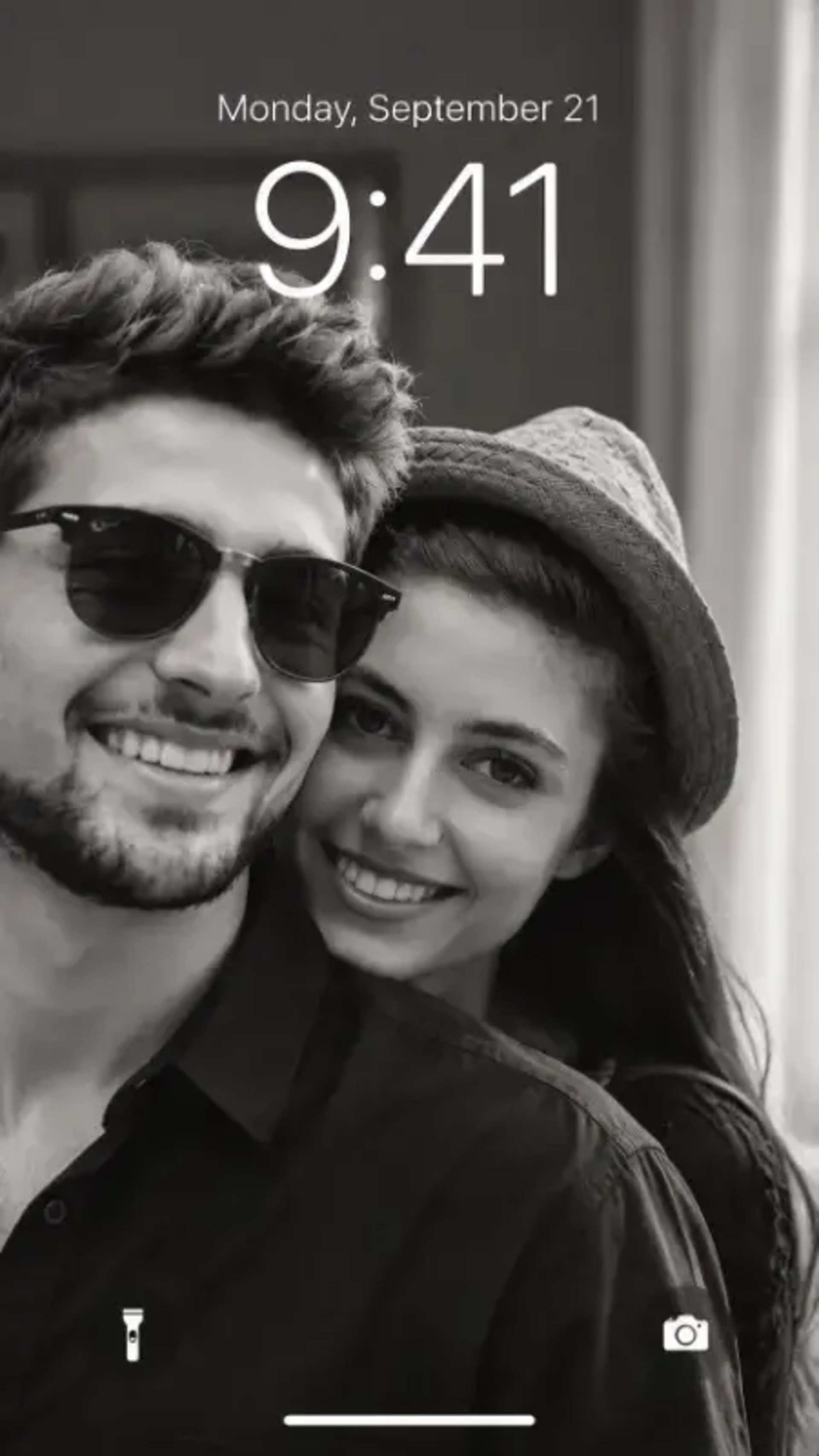 Cinematic B&W Couple Lockscreen Portrait Lockscreen Wallpaper - AI Prompt by Prakash Sharma Cinematic B&W Couple Lockscreen Portrait Lockscreen Wallpaper prompt - cinematic portrait, black and white, couple portrait, lockscreen wallpaper, identity preservation, fashion editorial, realistic photography, ai art prompt