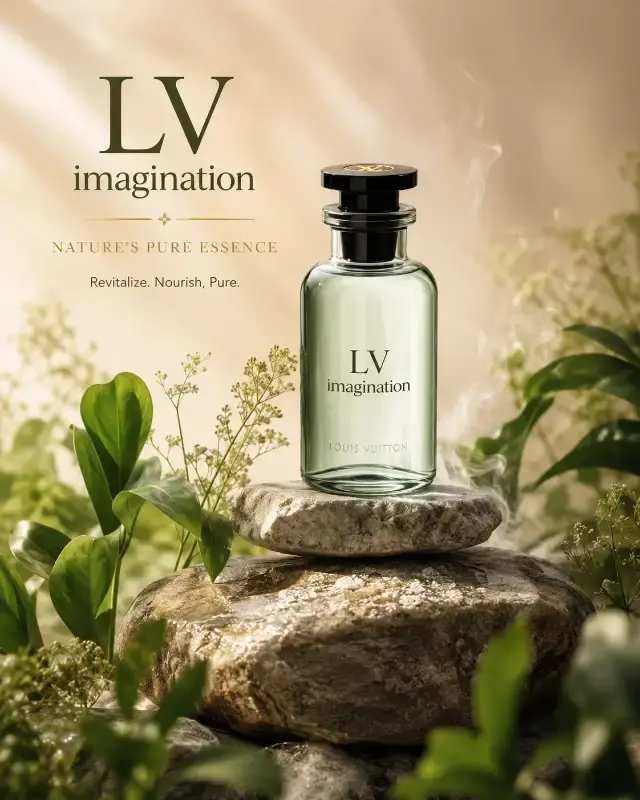 Luxury Skincare Product Ad: Natural Botanical Display prompt - luxury skincare advertisement, ultra-realistic product photography, botanical beauty campaign, natural stone display, premium cosmetic branding, spa inspired aesthetic, organic wellness marketing, 8K beauty product, natural light product shot, elegant skincare packaging