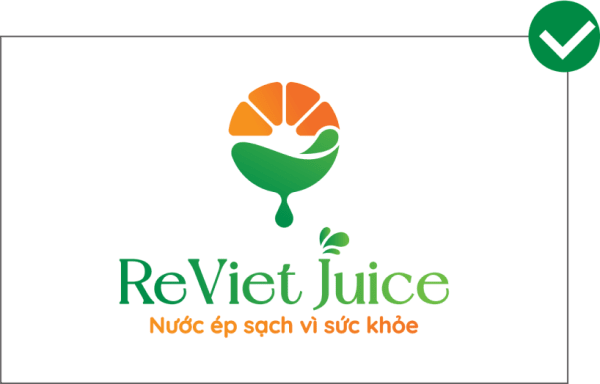 Phiên bản gốc logo của ReViet Juice