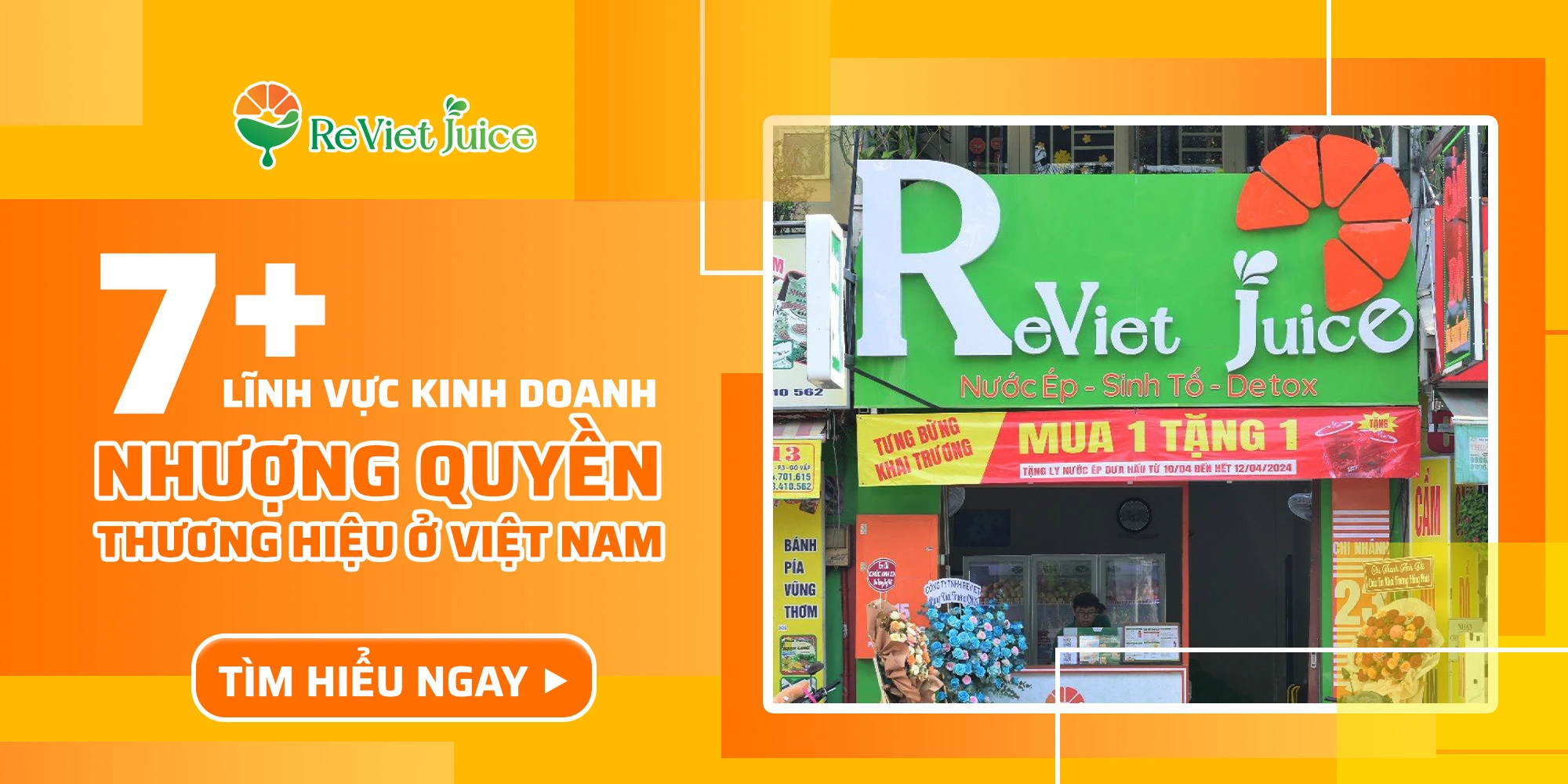 7+ lĩnh vực kinh doanh nhượng quyền thương hiệu ở Việt Nam