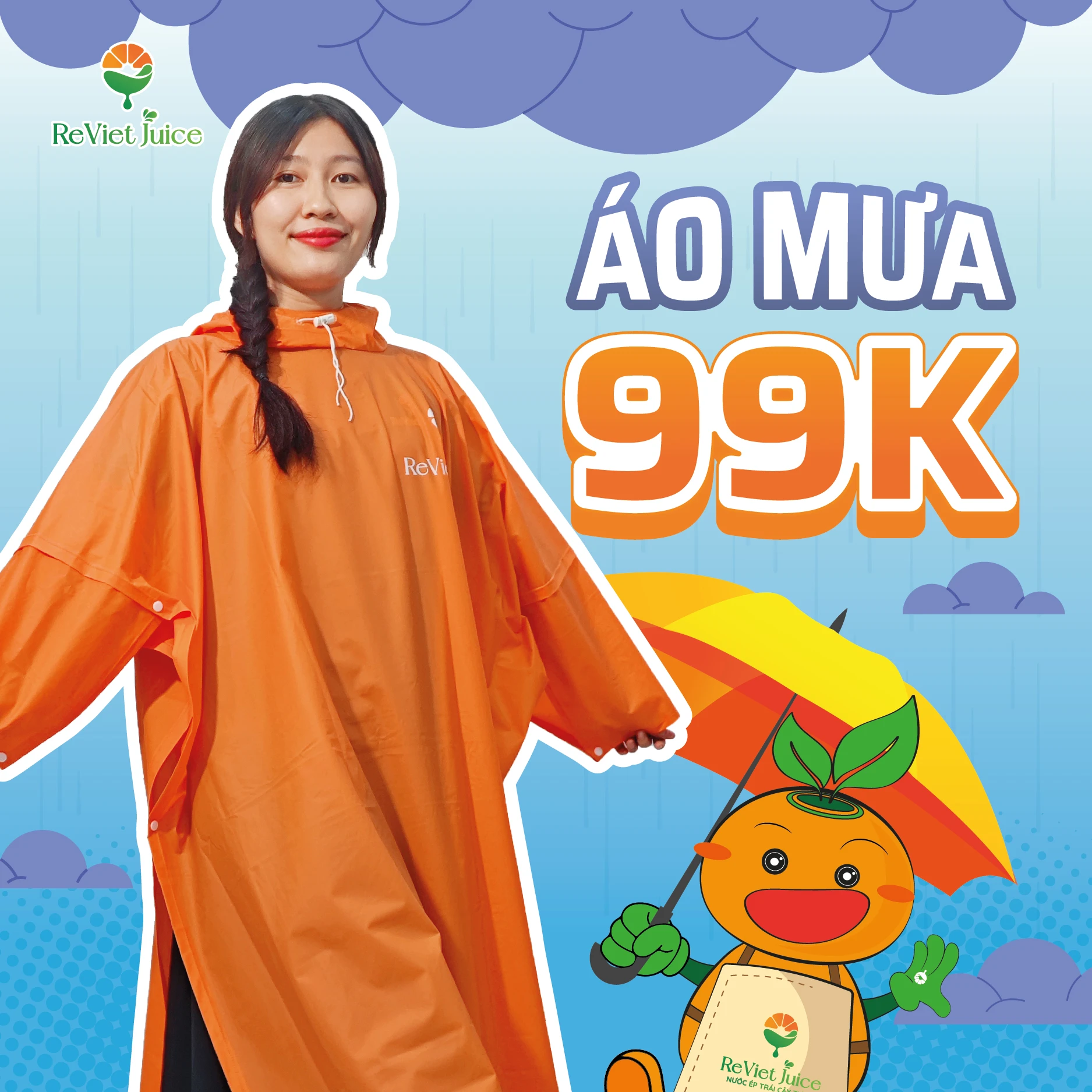 Thông tin bán áo mưa 99K