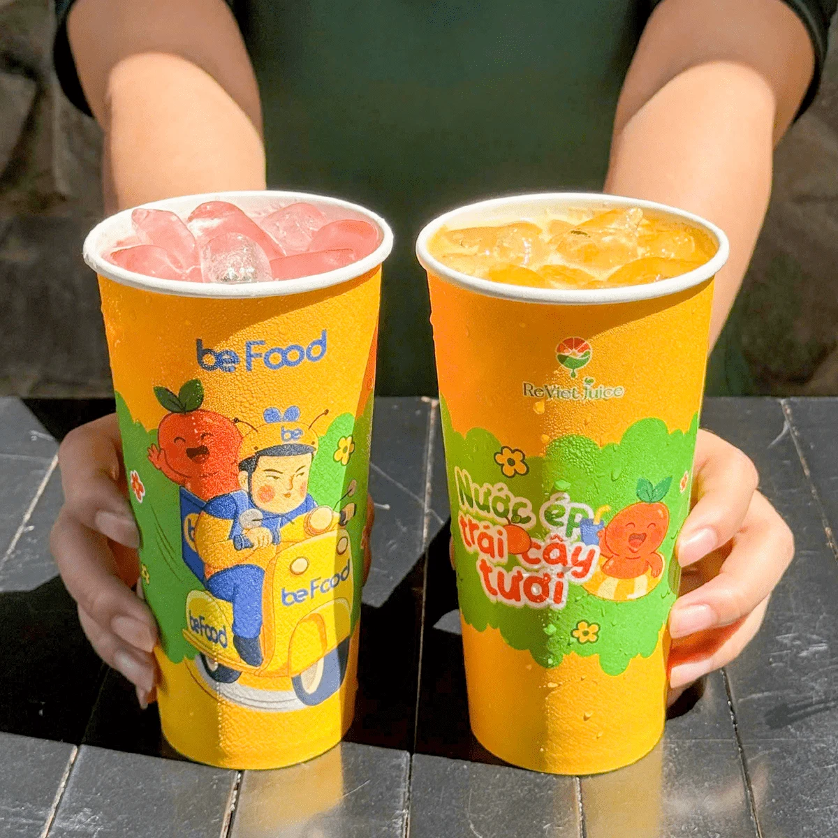 Nước ép ReViet hợp tác với BeFood
