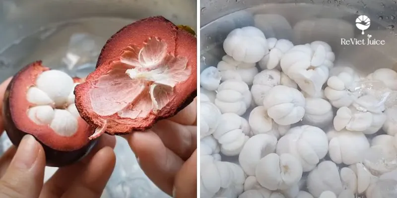 Hướng dẫn làm món trà măng cụt chanh dây ngon, cực hot