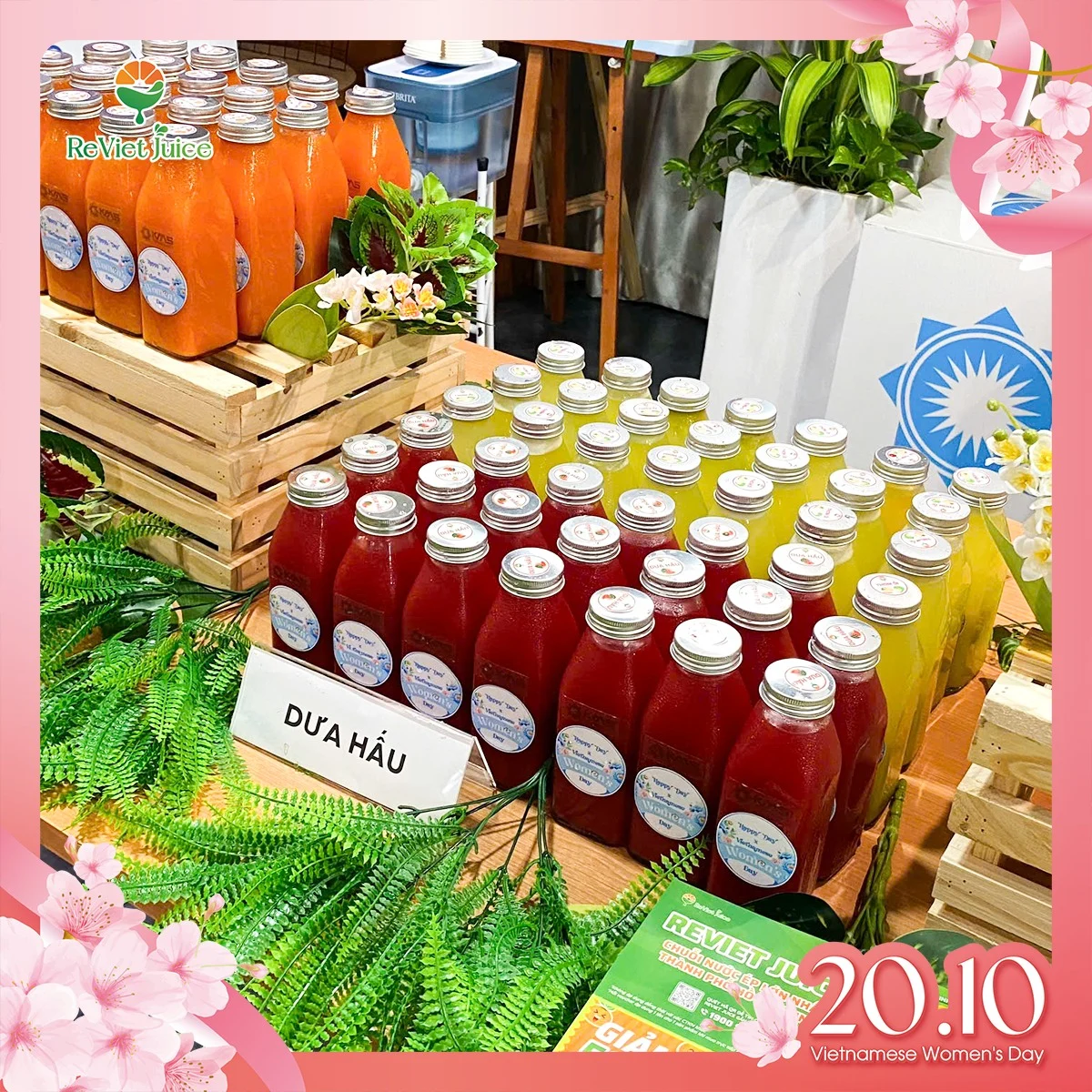 Điểm qua cách trang trí tiệc của Nước ép ReViet