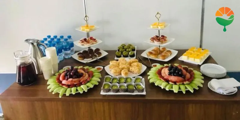 Trình tự phục vụ buổi tiệc Tea Break Trình tự phục vụ buổi tiệc Tea Break