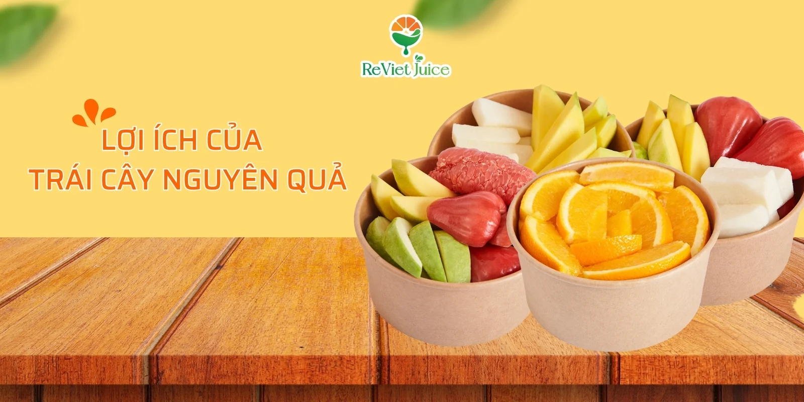 Lợi ích tuyệt vời của việc ăn trái cây nguyên quả