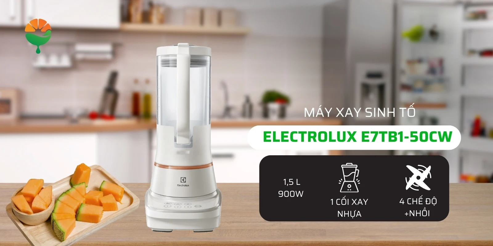 Máy xay sinh tố Electrolux E7TB1-50CW