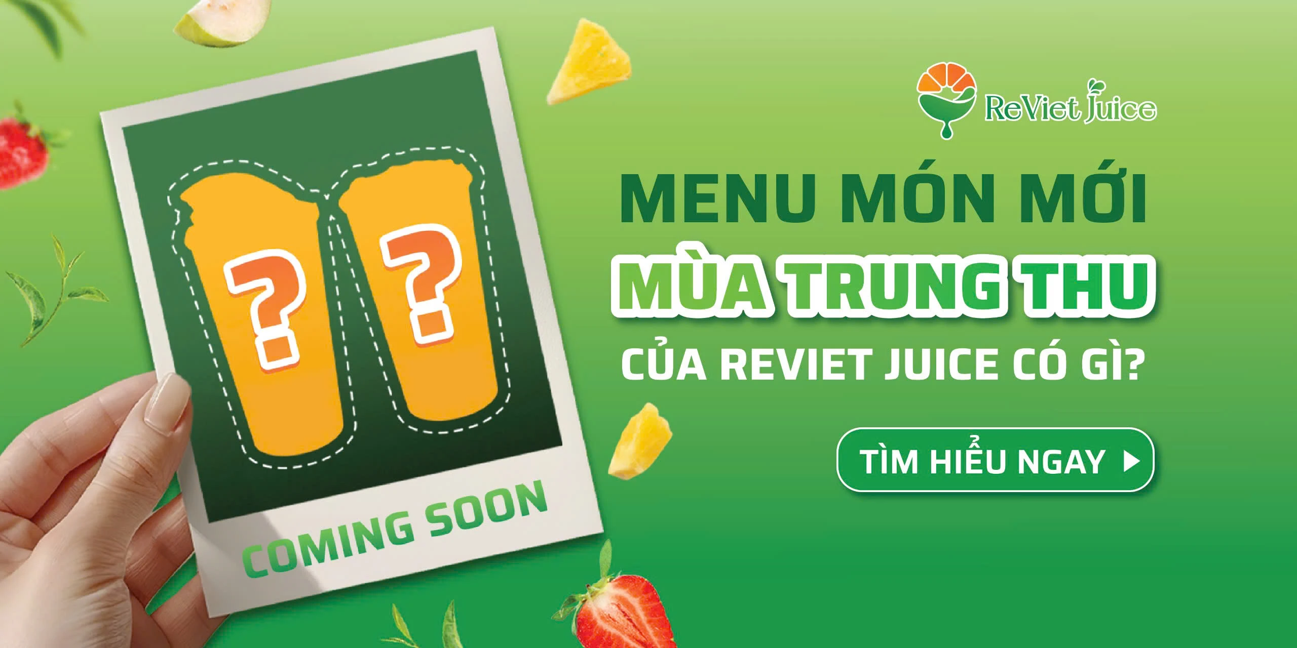 Menu món mới mùa Trung thu của ReViet Juice