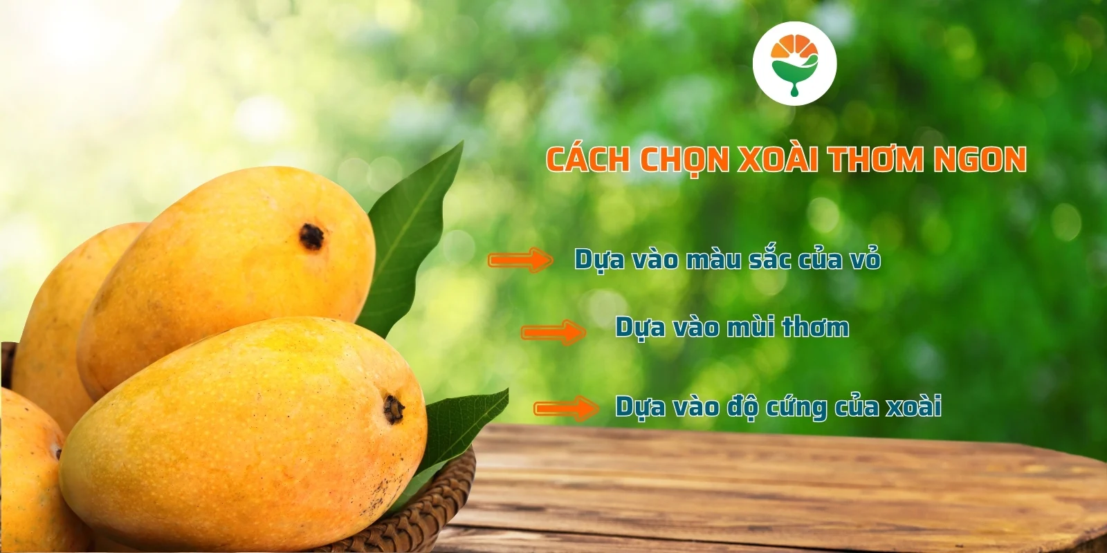 Cách chọn xoài thơm ngon