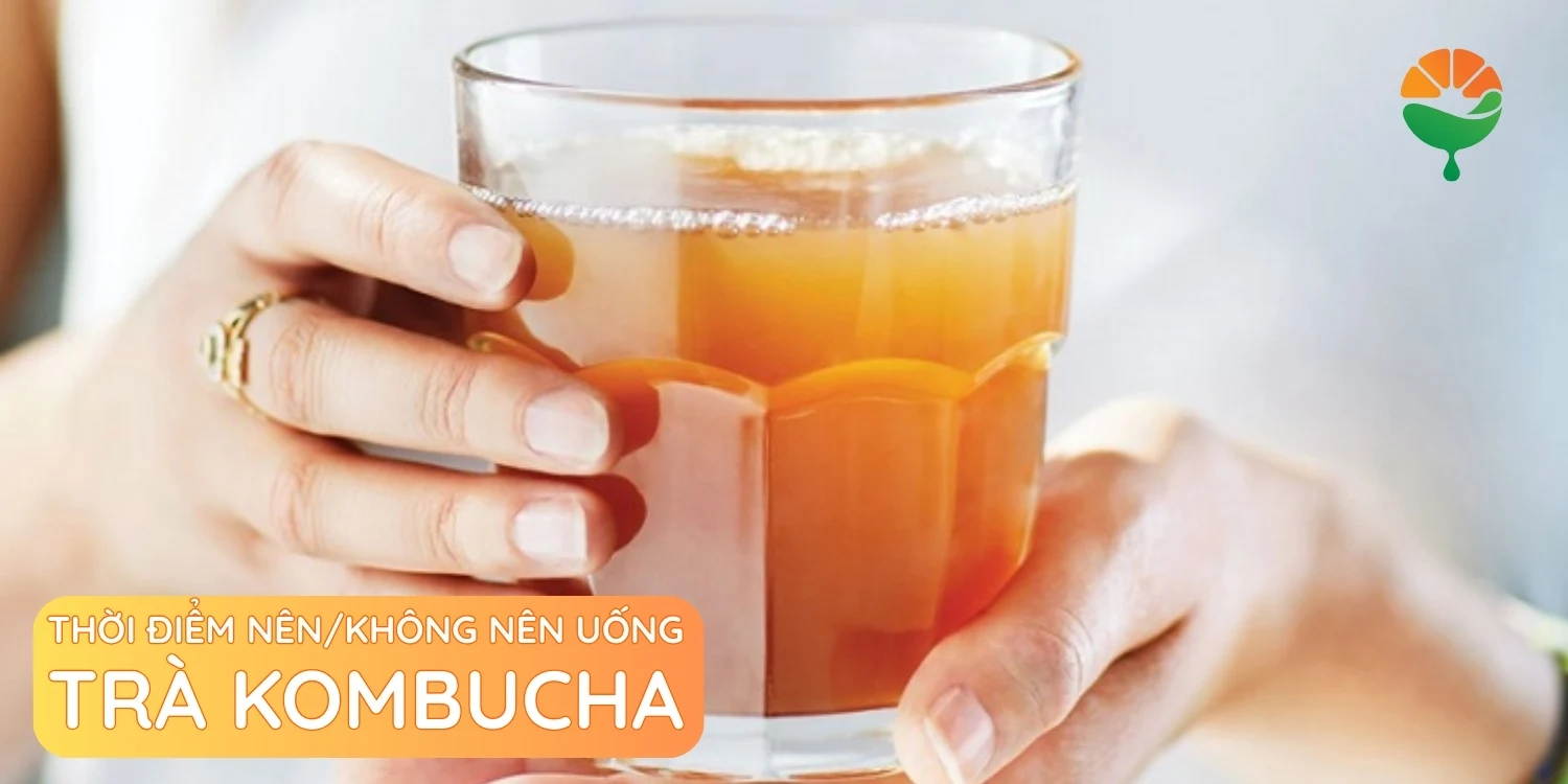 Nên uống kombucha vào lúc nào để có lợi cho sức khỏe nhất?