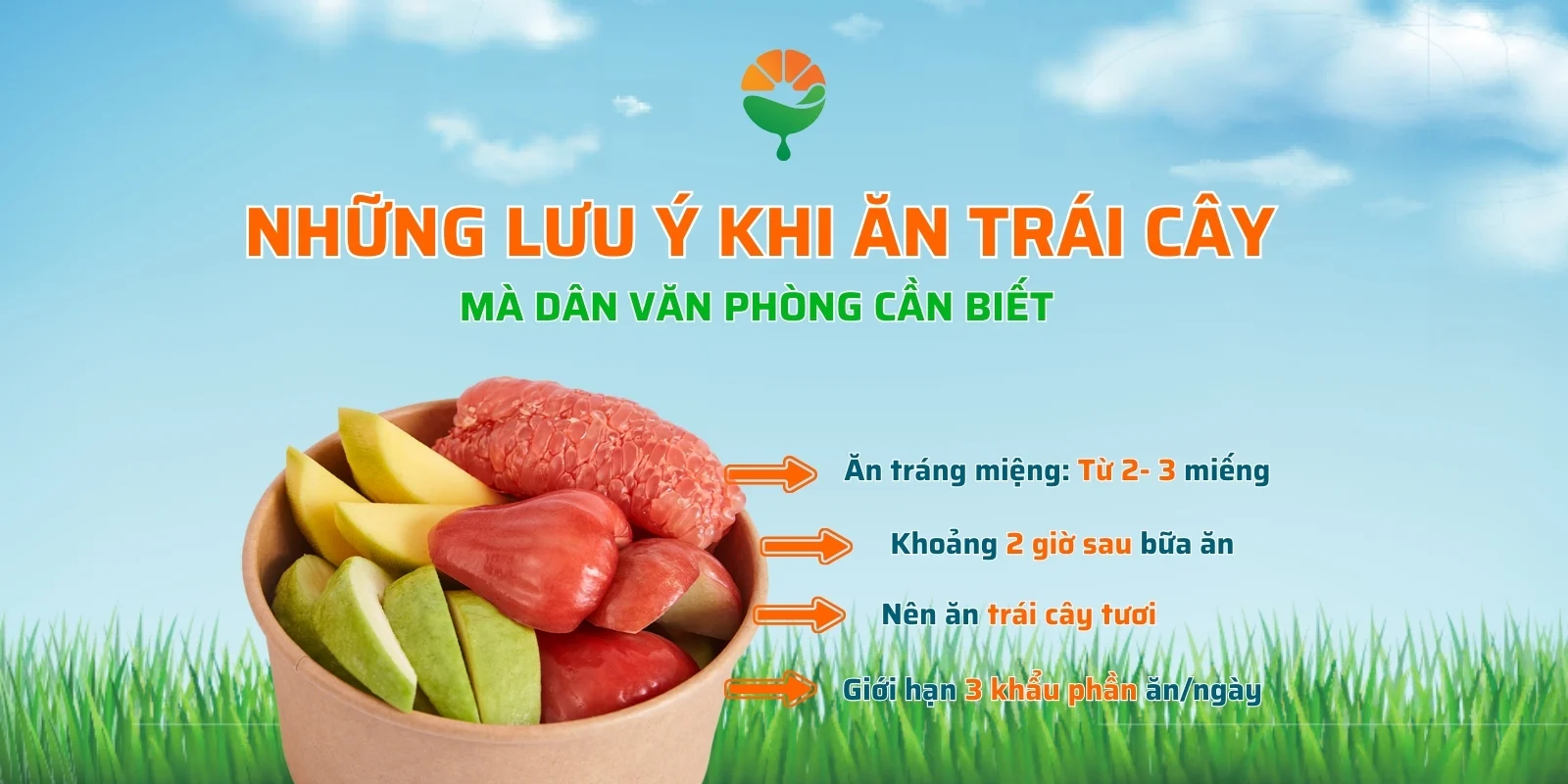 Những lưu ý khi ăn trái cây mà dân văn phòng cần biết