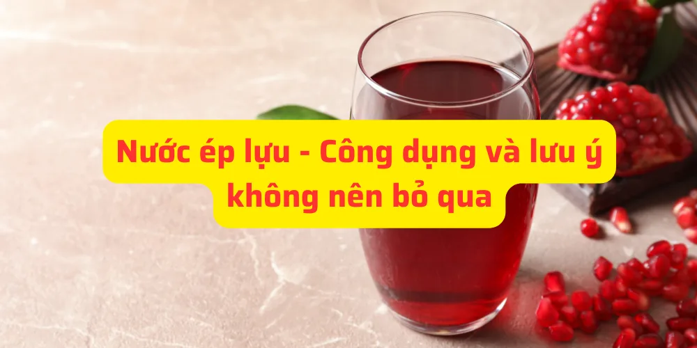 Nước ép lựu