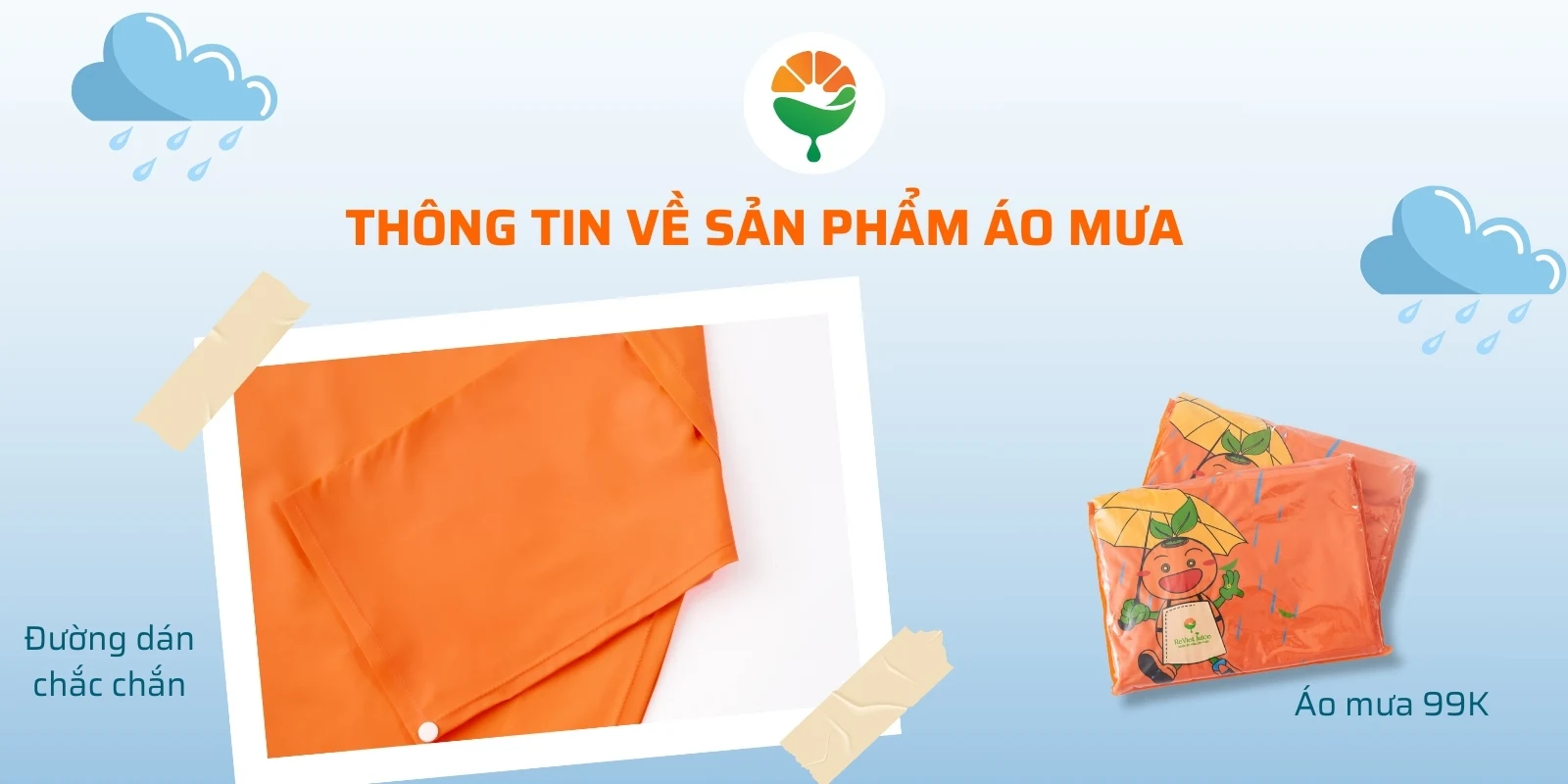 Thông tin chi tiết sản phẩm về áo mưa  2