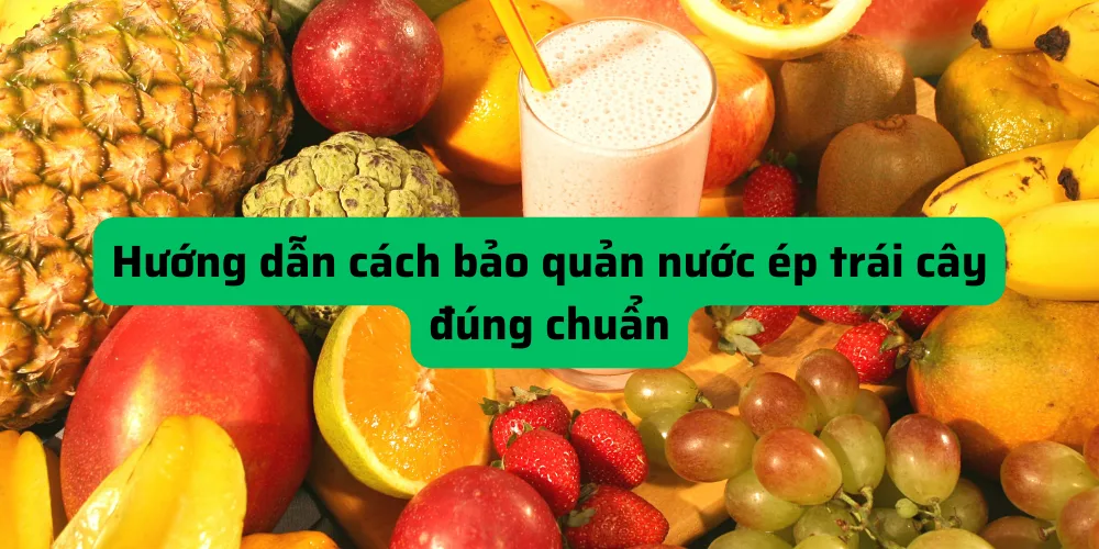 nước ép trái cây