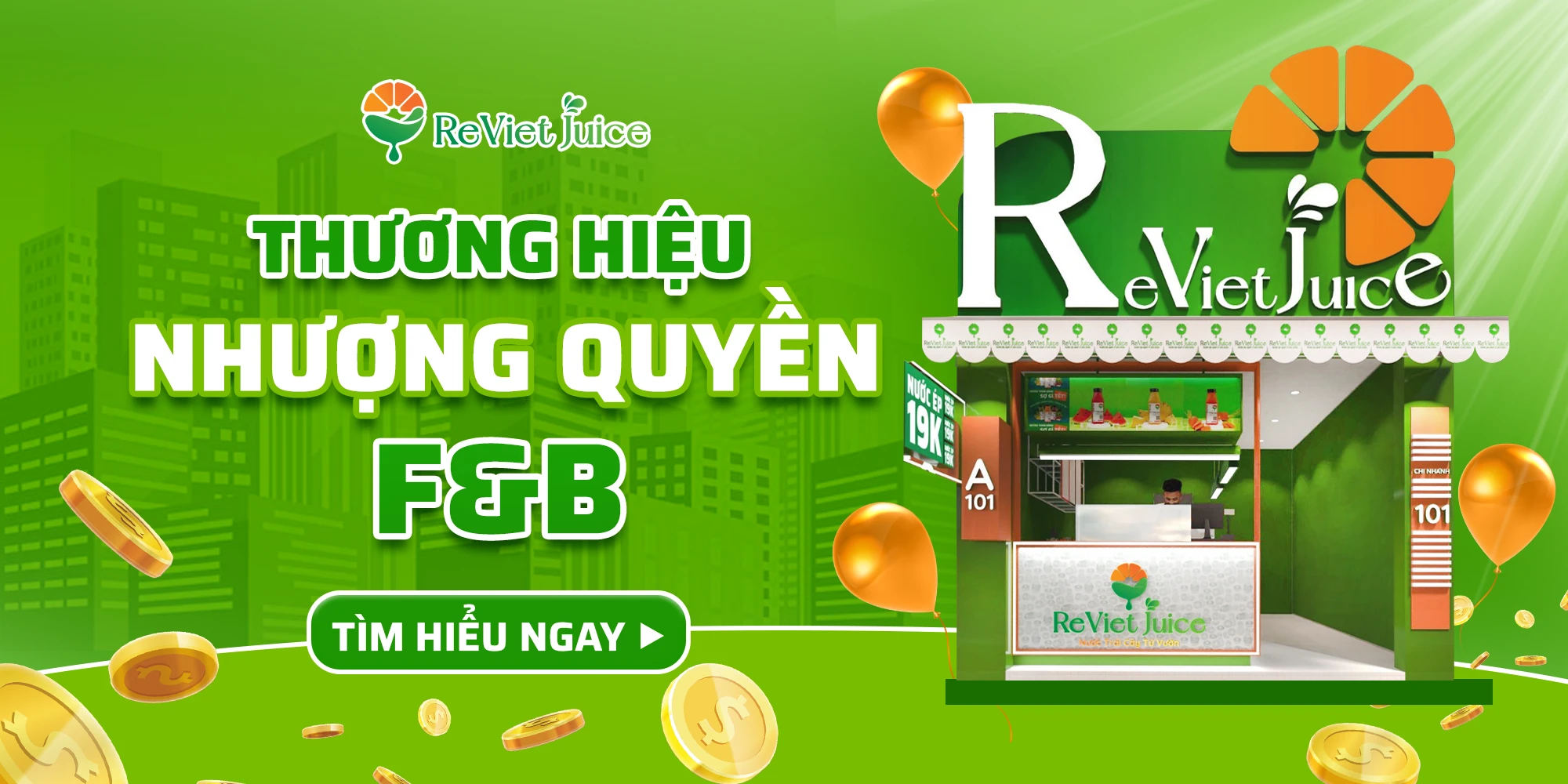 Thương hiệu nhượng quyền F&B