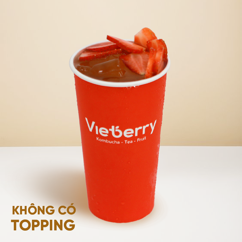 Trà Kombucha Vị Dâu Tây