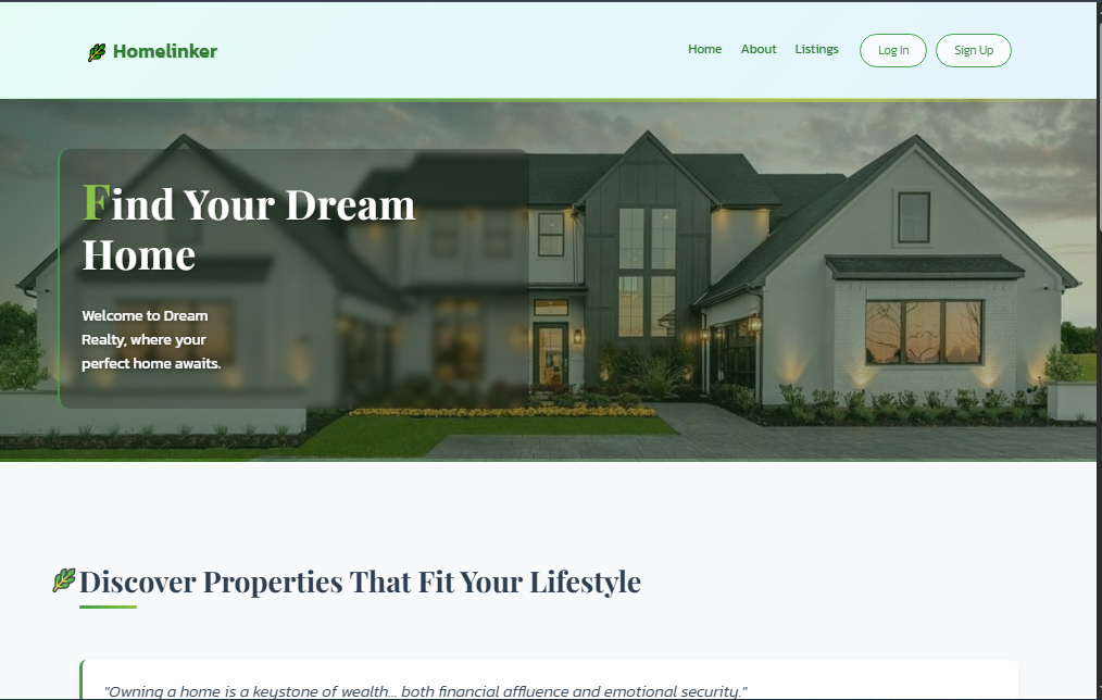 Project image for Homelinker- USA