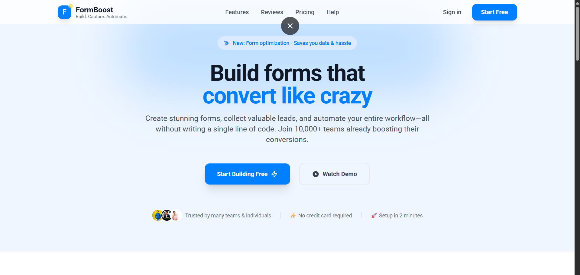 Formboost – Smart Form Management