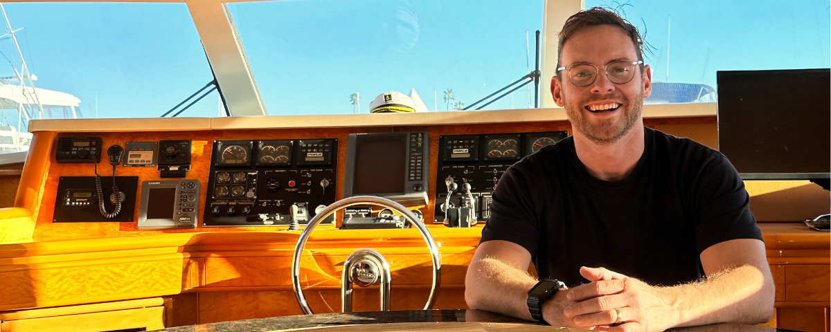 Yacht under way offshore — multi-day passage training on your own boat