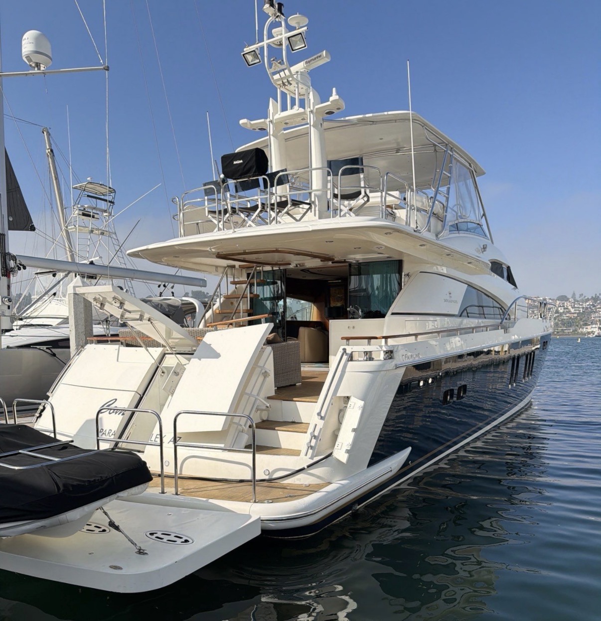 74ft Fairline motoryacht San Diego