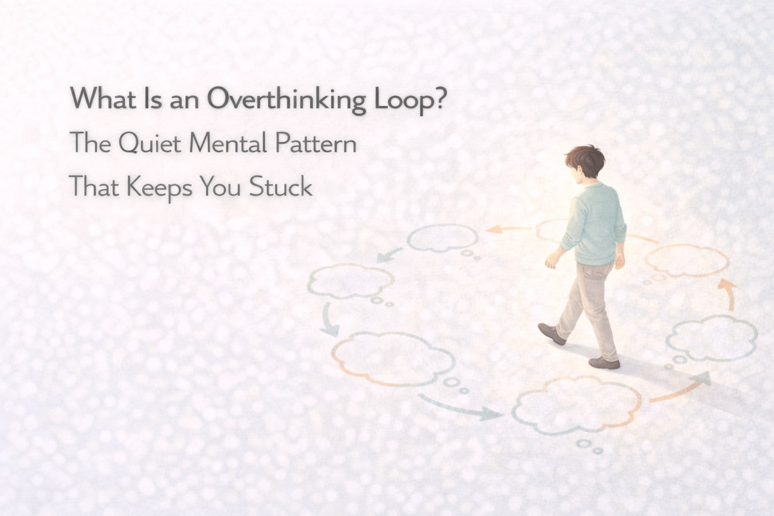 What Is an Overthinking Loop? The Quiet Mental Pattern That Keeps You Stuck.