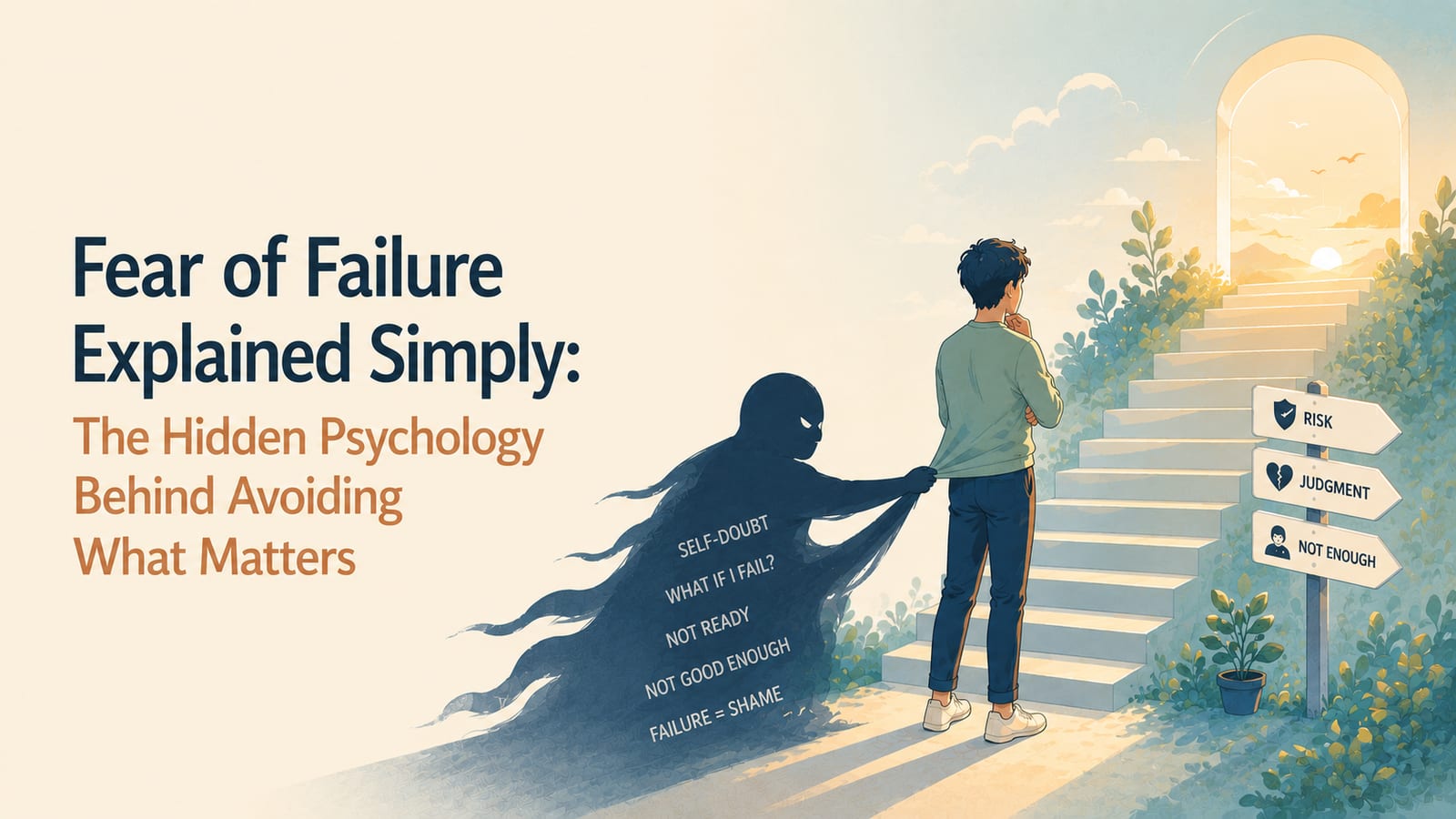 Fear of Failure Explained Simply: The Hidden Psychology Behind Avoiding What Matters