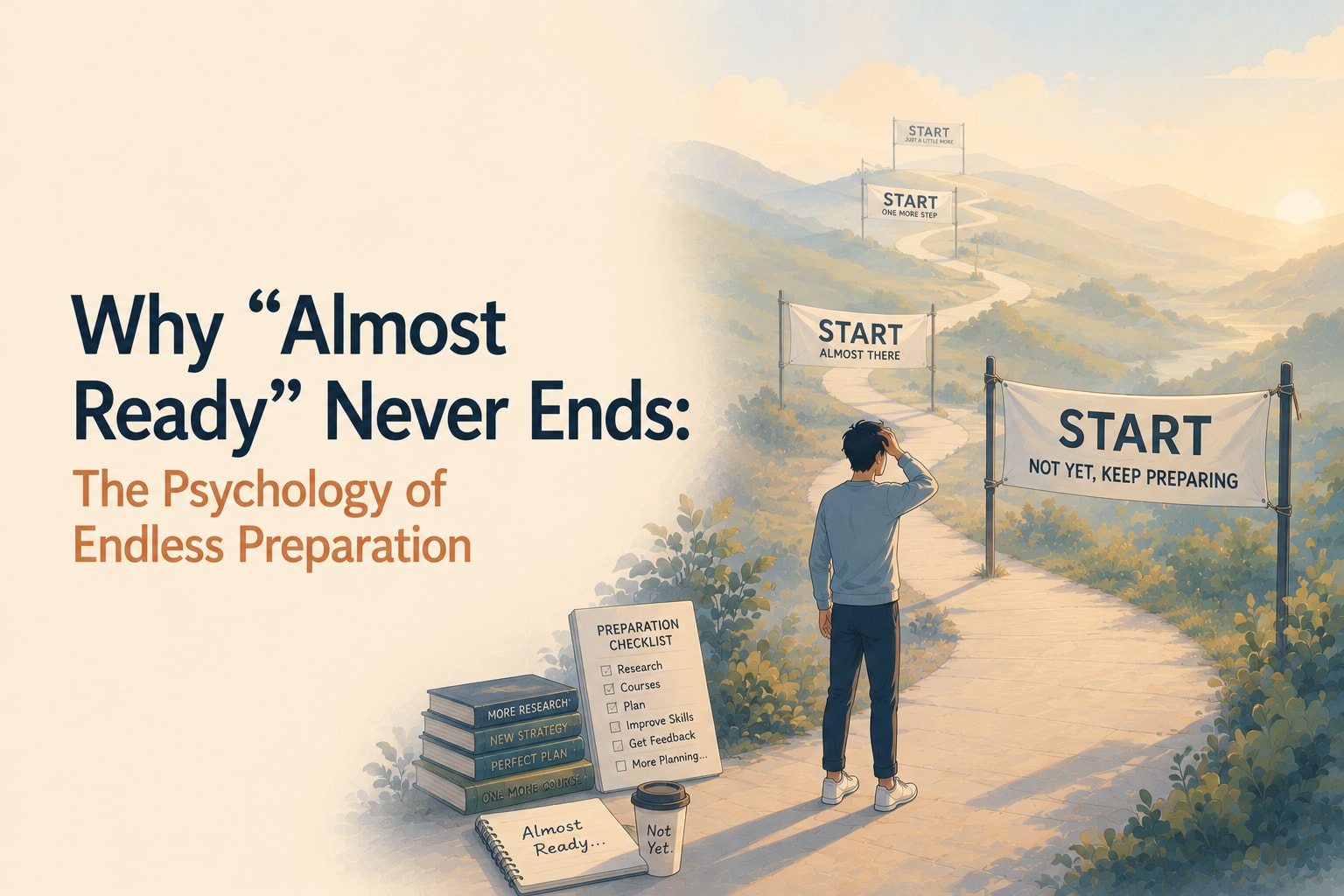 Why “Almost Ready” Never Ends: The Psychology of Endless Preparation
