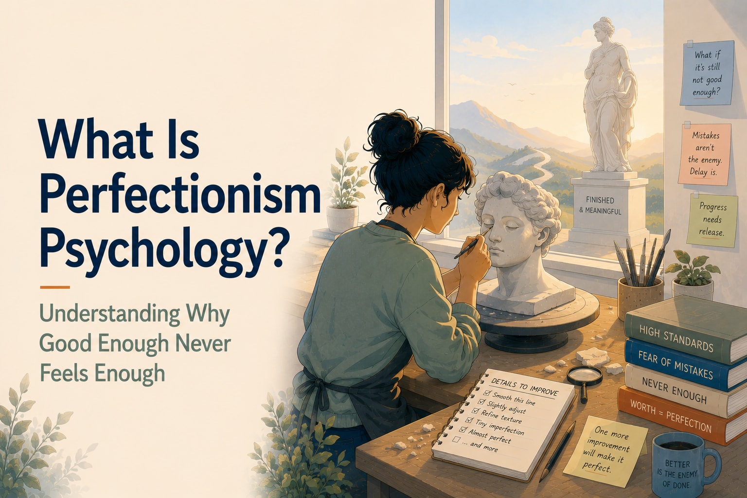 What Is Perfectionism Psychology? Understanding Why Good Enough Never Feels Enough
