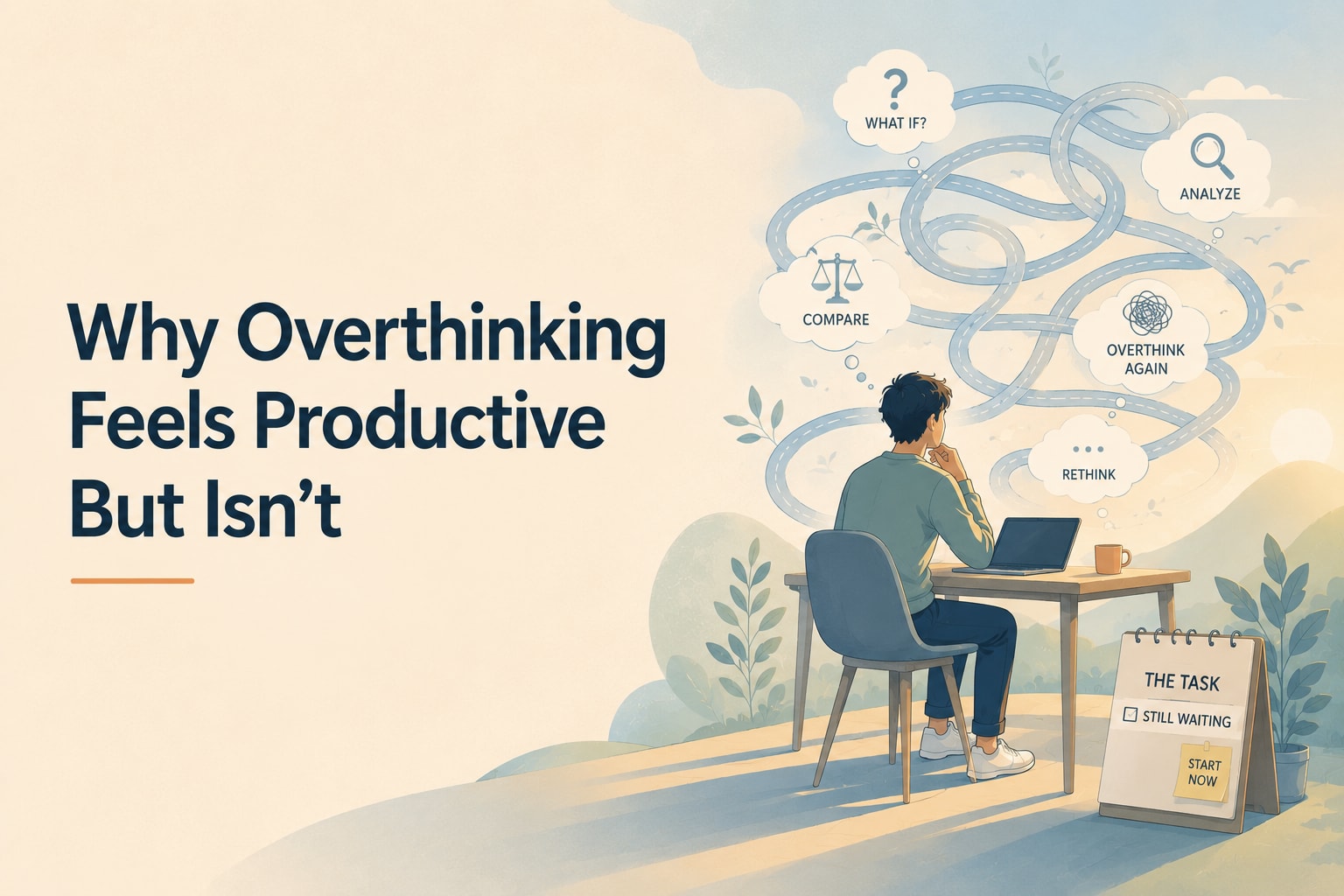 Why Overthinking Feels Productive But Isn't
