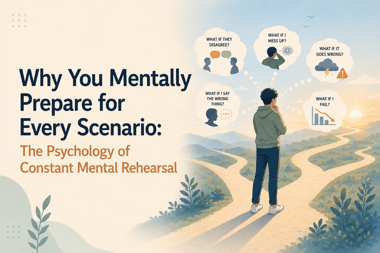 Why You Mentally Prepare for Every Scenario: The Psychology of Constant Mental Rehearsal
