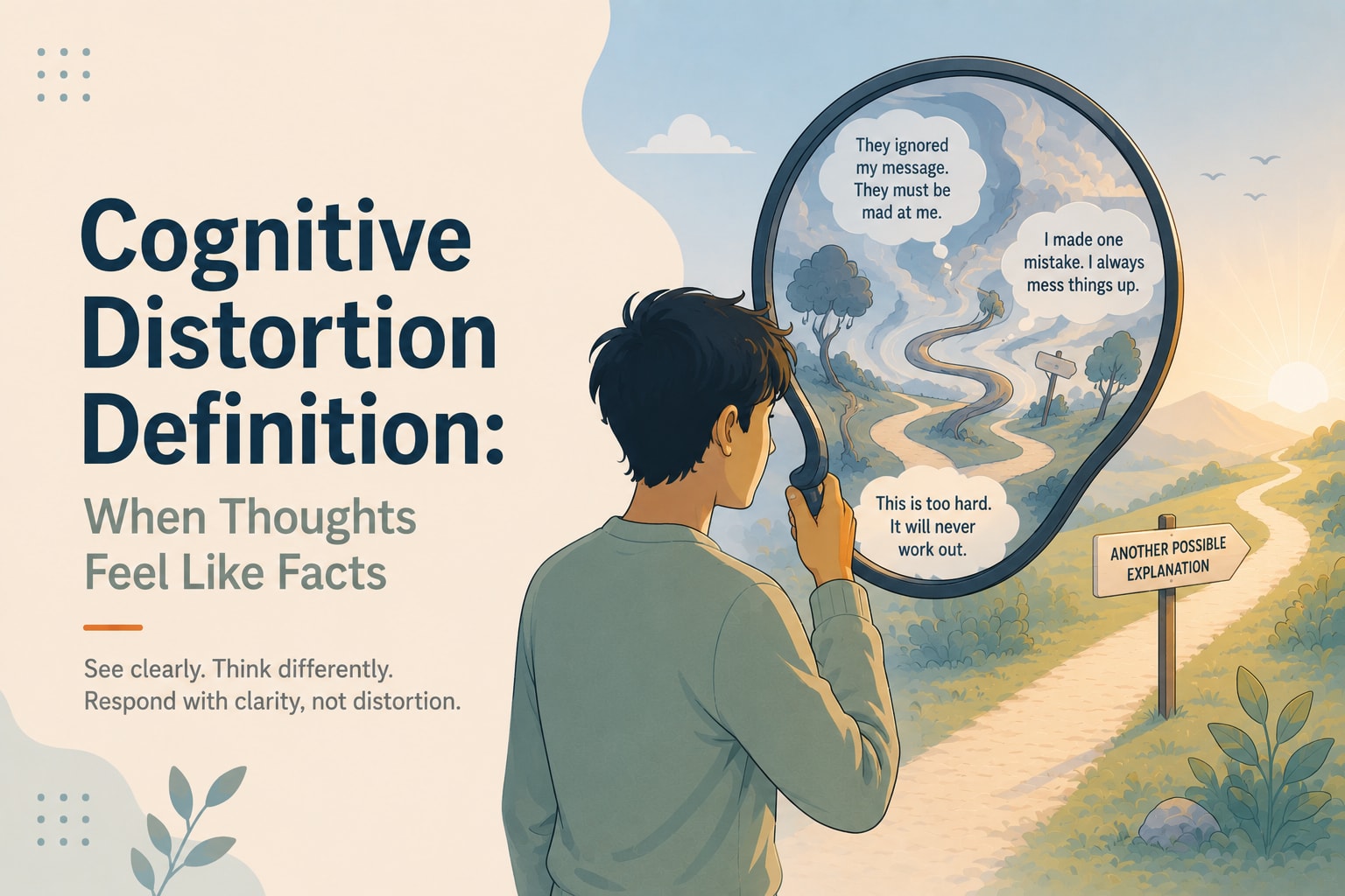 Cognitive Distortion Definition: When Thoughts Feel Like Facts