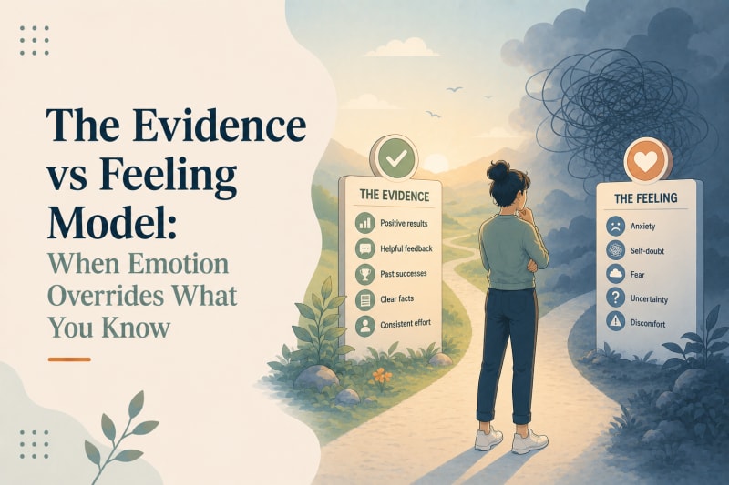 The Evidence vs Feeling Model: When Emotion Overrides What You Know
