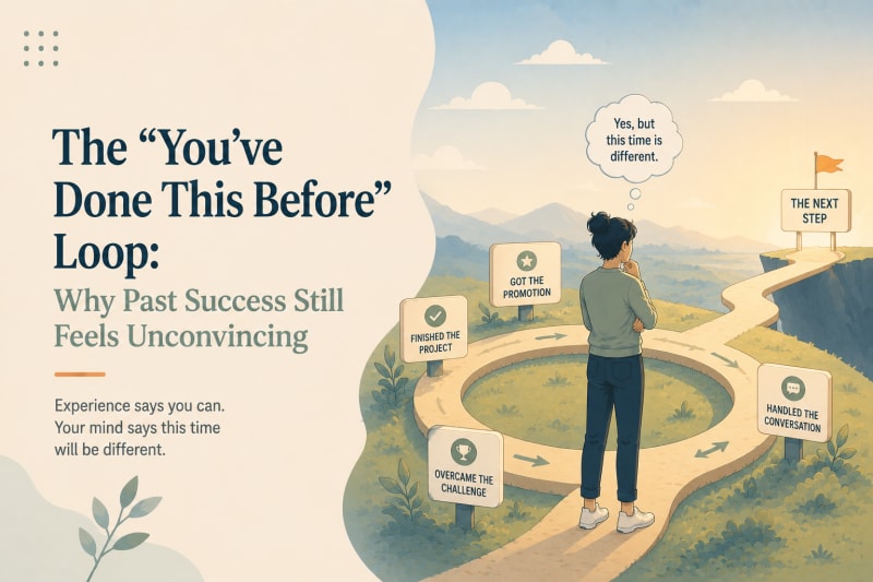 The “You’ve Done This Before” Loop: Why Past Success Still Feels Unconvincing
