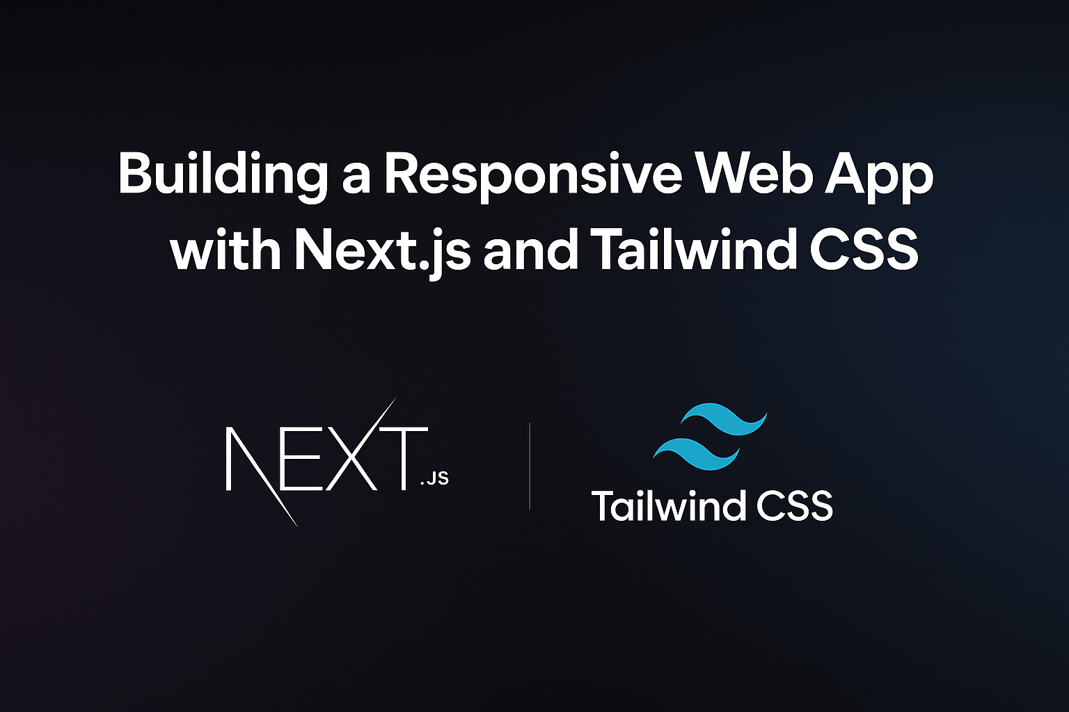 Building a Responsive Web App with Next....