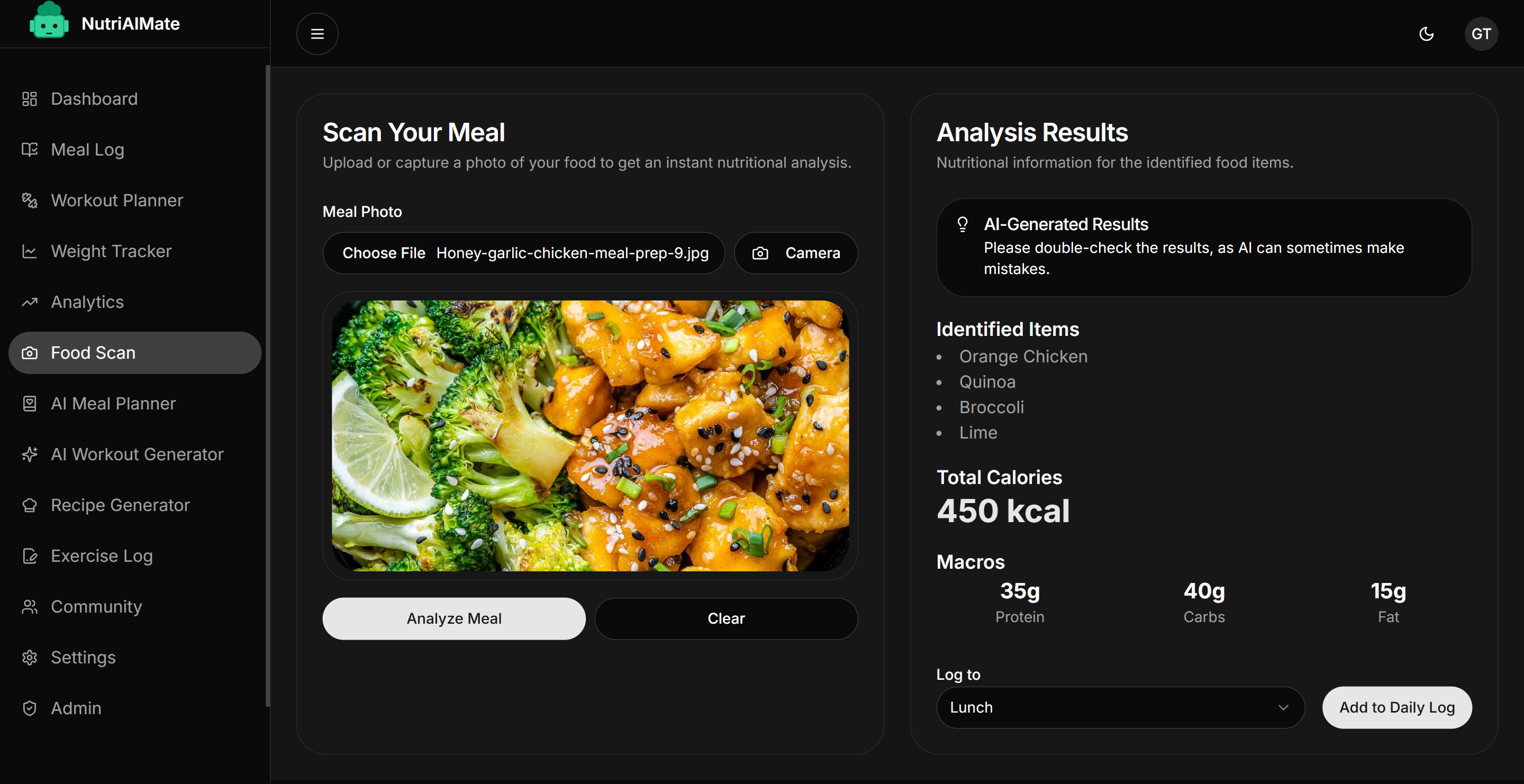 Recipe Generator