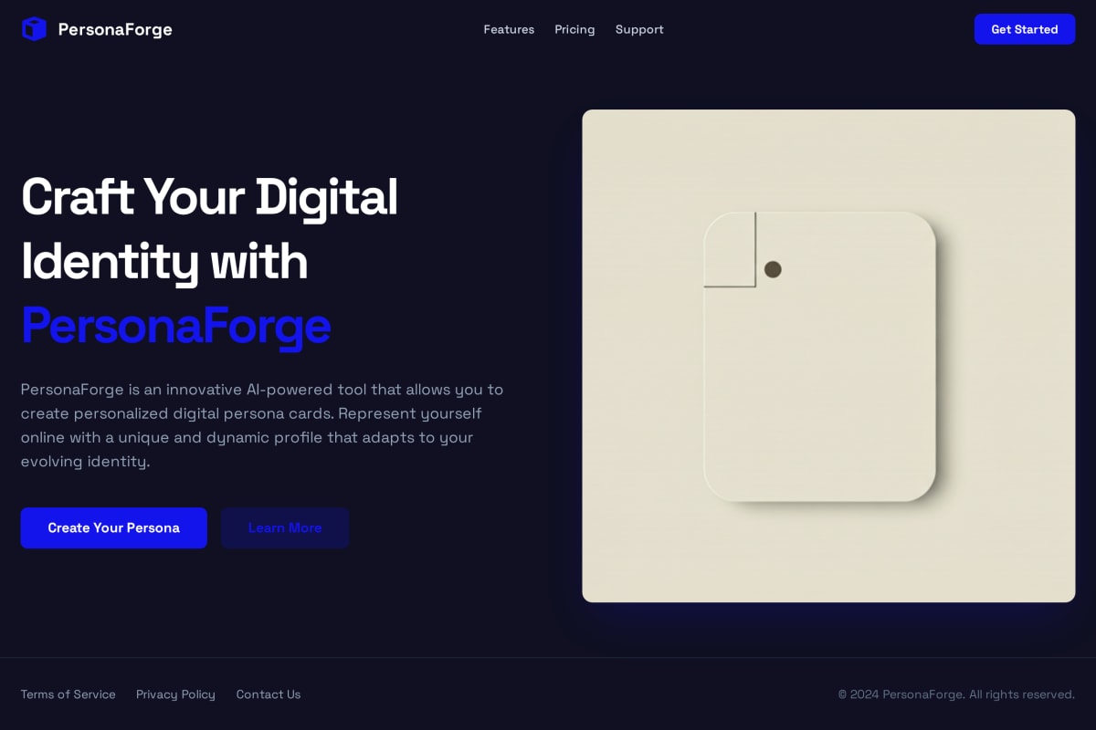 PersonaForge — Create Your AI-Powered Di...