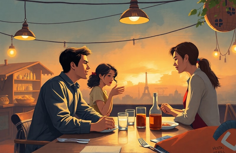 Navigating Culinary Creativity and Social Boundaries in Shared Spaces