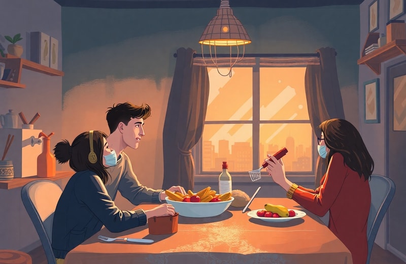 Navigating Shared Food Boundaries with Roommates