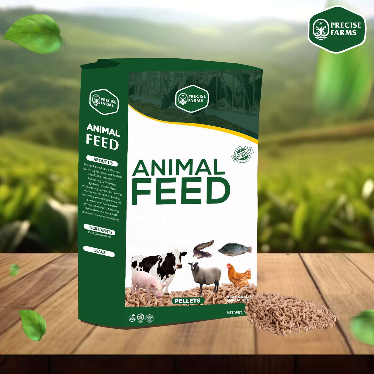 Cassava Waste Animal Feed
