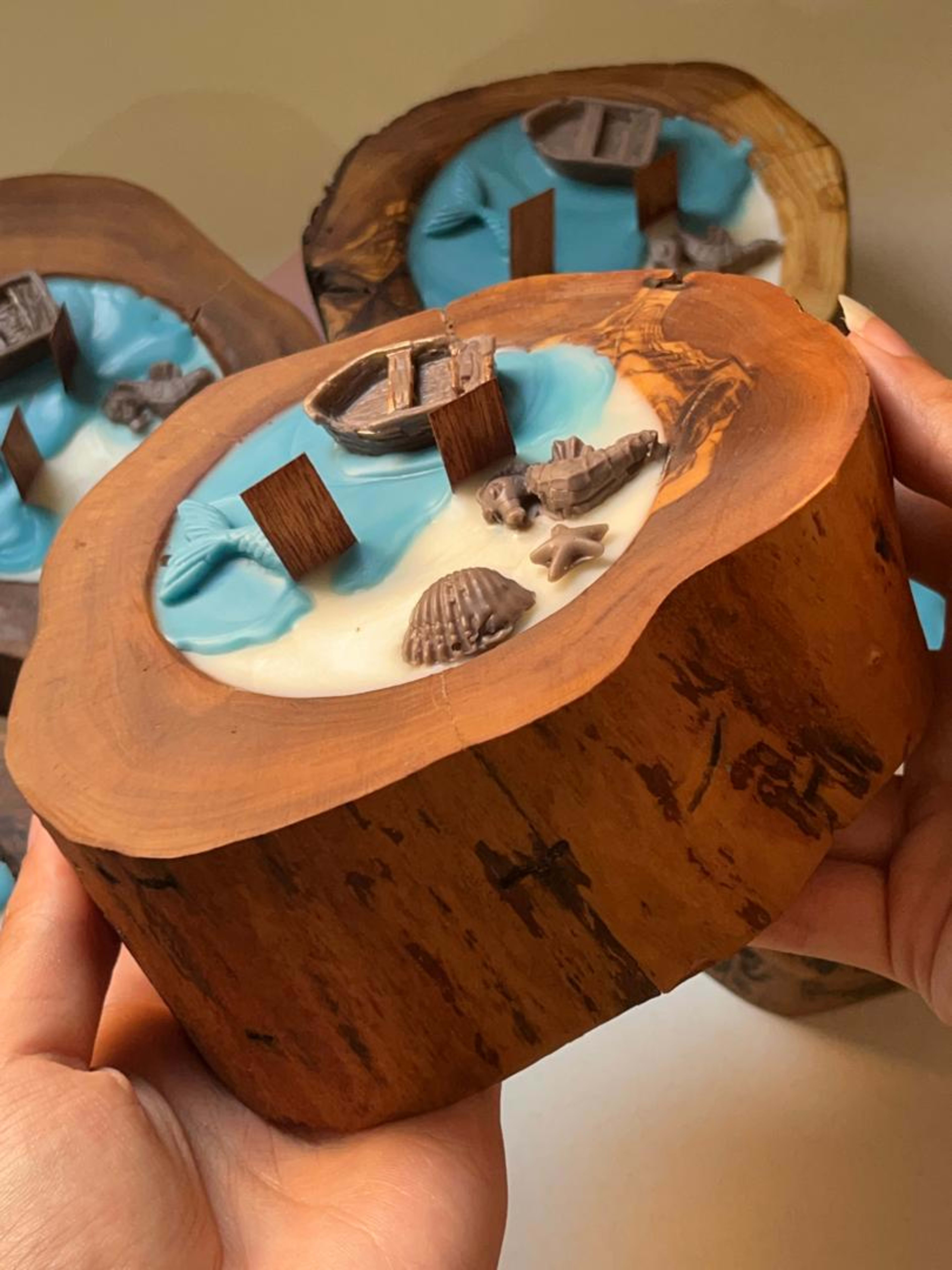 OCEAN WOOD CANDLE miniature 2