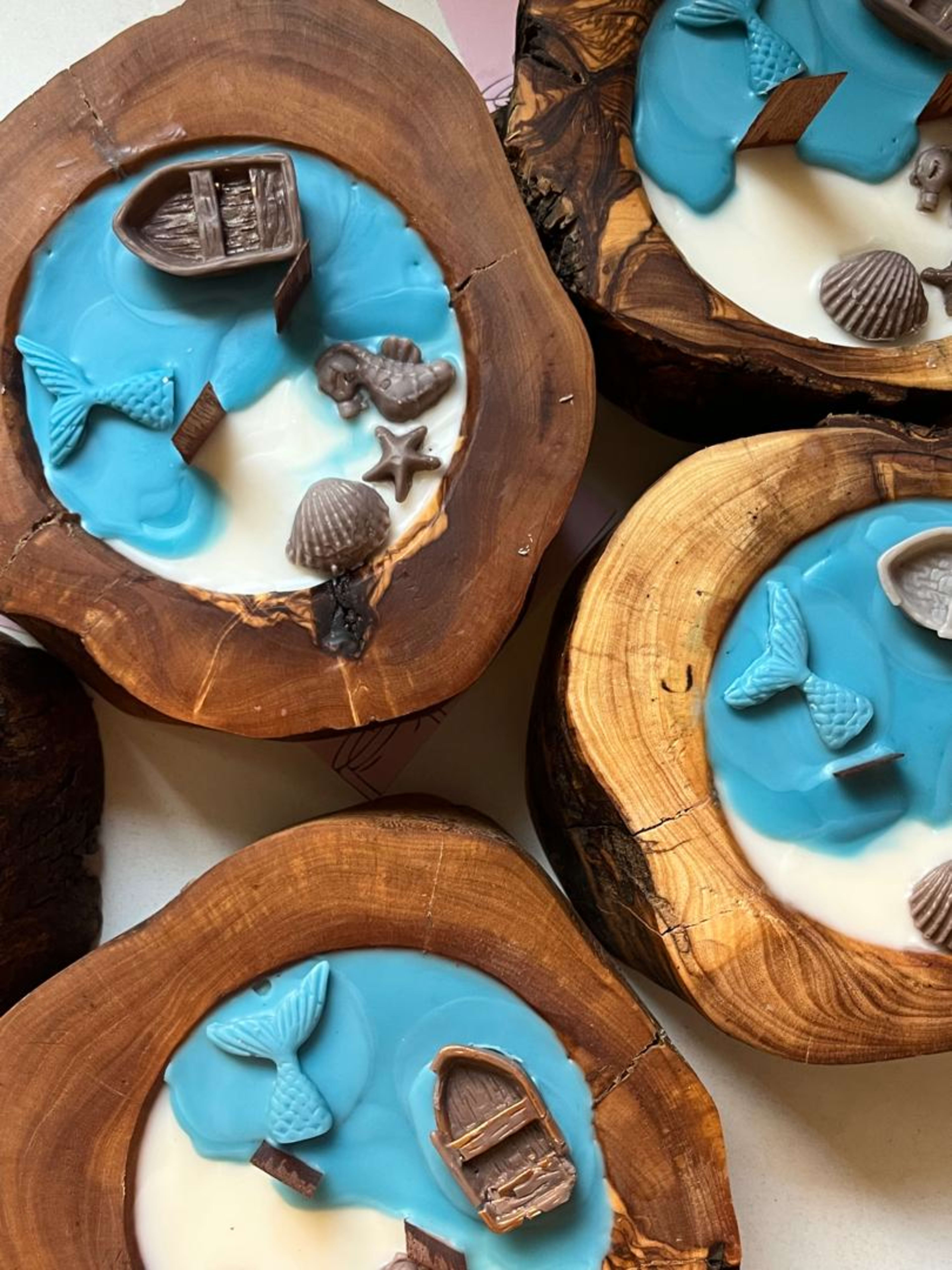 OCEAN WOOD CANDLE miniature 4