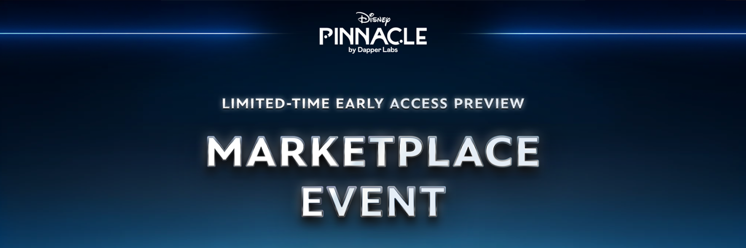 Disney Pinnacle Marketplace Event on Flow blockchain