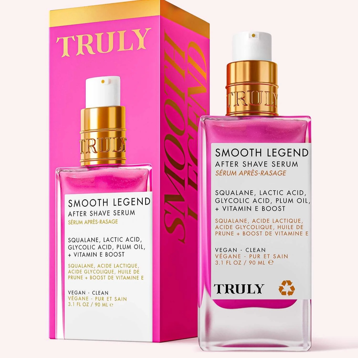 Truly Smooth legend after shave serum