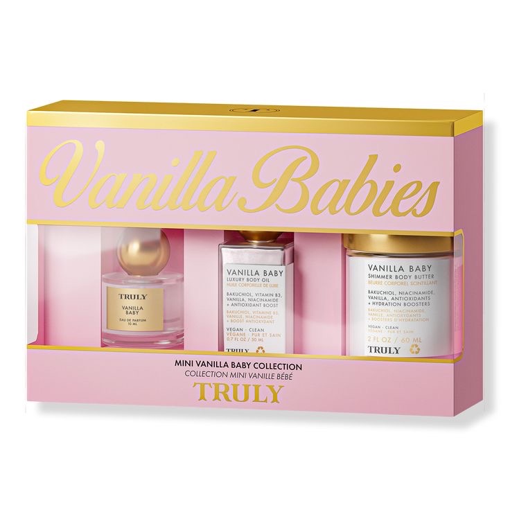 Truly mini vanilla baby set