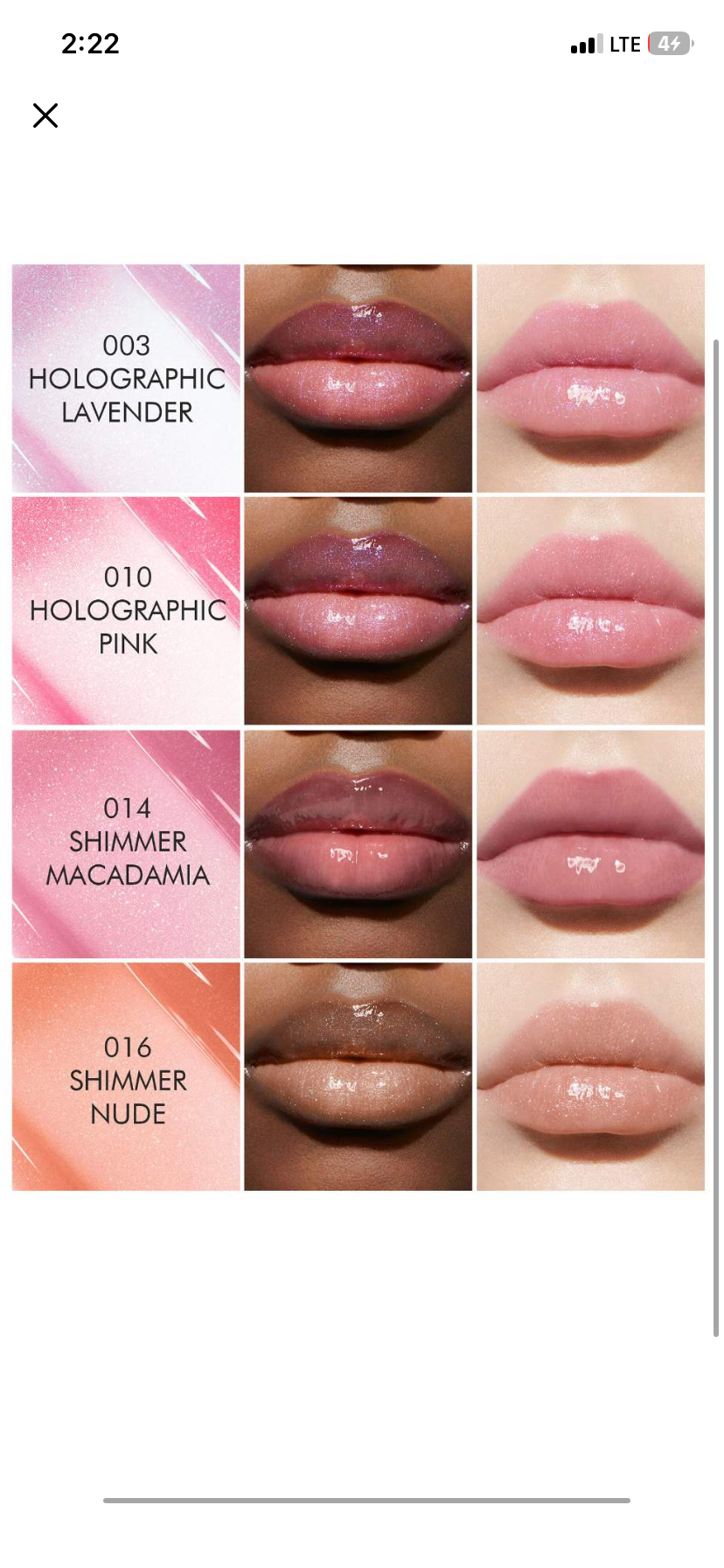 Dior lip maximizer plumping gloss