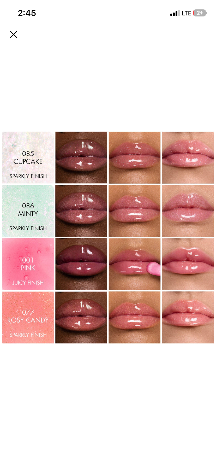 Dior lip glow oil hydrating- high shine